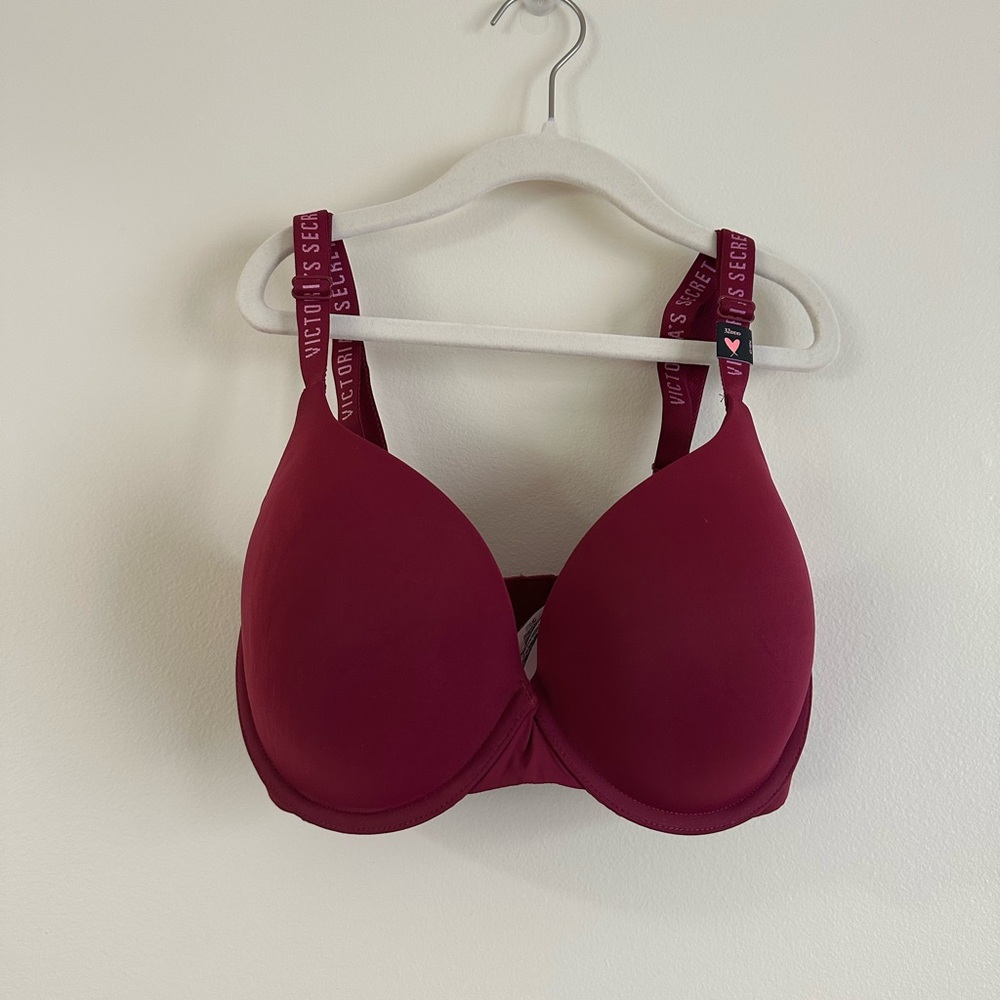 Victoria's Secret Deep Plum Smooth T-Shirt Bra